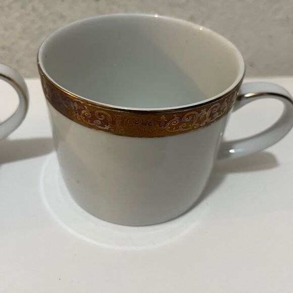 Royal Gallery GOLD BUFFET 6pc Coffee/Tea Cup Cups Only 1991 Vtg - Picture 6 of 7